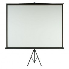 Verhuur driepoot scherm 100" tbv DLP projector zicht 2.03 x 1.52m (4:3)