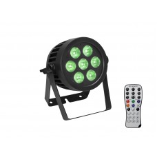 Verhuur Eurolite LED IP65 PAR 7x8W QCL RGBW spot