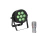 Verhuur Eurolite LED IP65 PAR 7x8W QCL RGBW spot