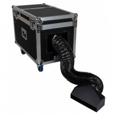 Verhuur Briteq BT-H2FOG II Ultrasone 1500W laaghangende rookmachine in een flightcase