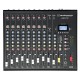 Verhuur Audiophony MPX12  - 12 channels Mixer with Compressor, Effects and USB/ SD/BT Player