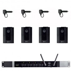 Verhuur AKG DMS70Q + 4x Beltpack + rever microfoon