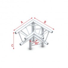 Verhuur ALF33 Truss 3-weg hoek FT30012 (Prolyte X30D C012 Compatible)