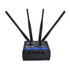 Verhuur Teltonika RUT950 | 4G LTE router | WiFi | 4 LAN/WAN-poorten | dual SIM | incl. 4 antennes